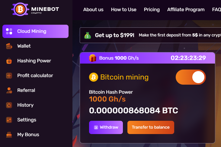 MineBot Crypto